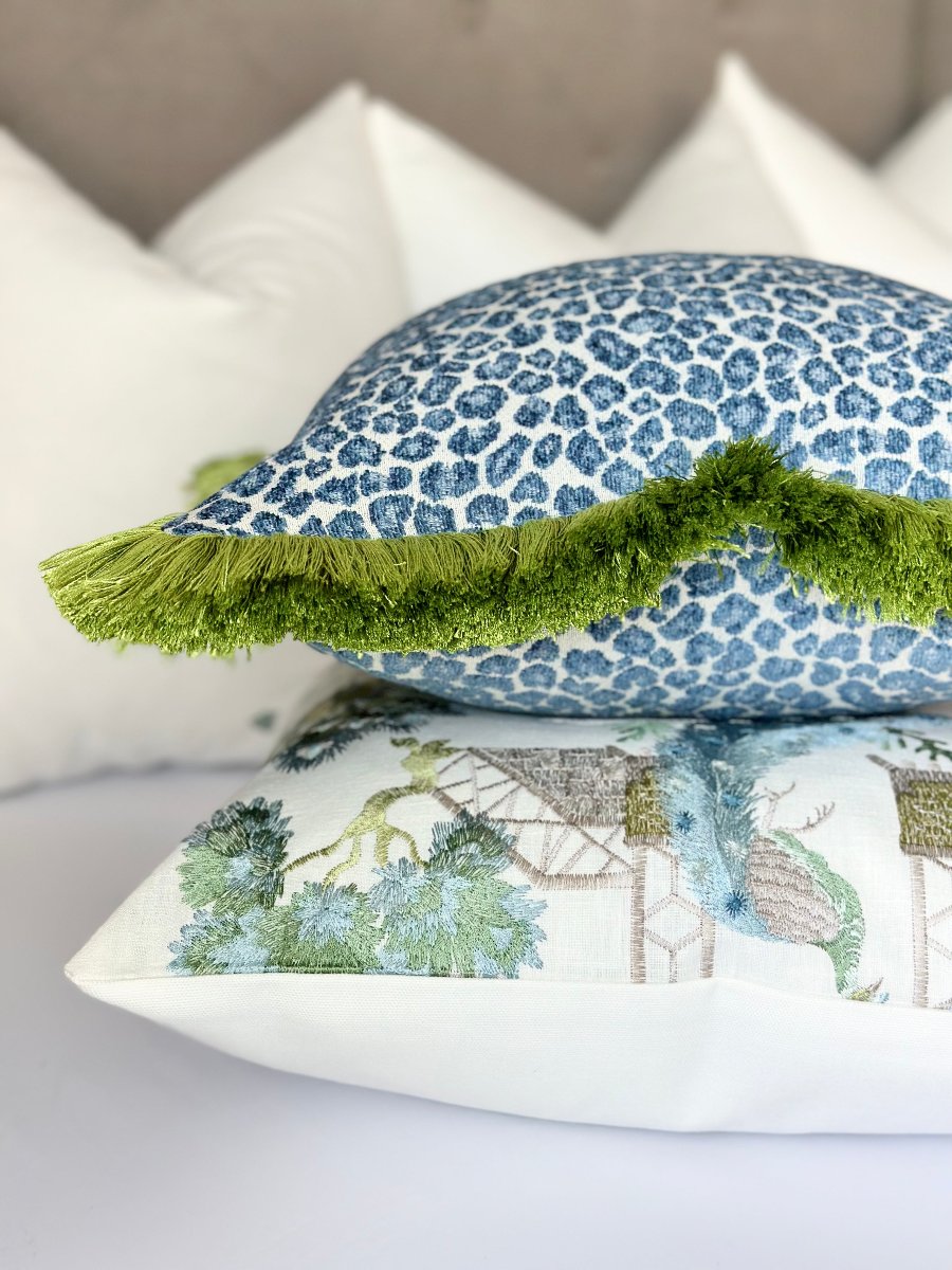 Cheetah outdoor pillow sale