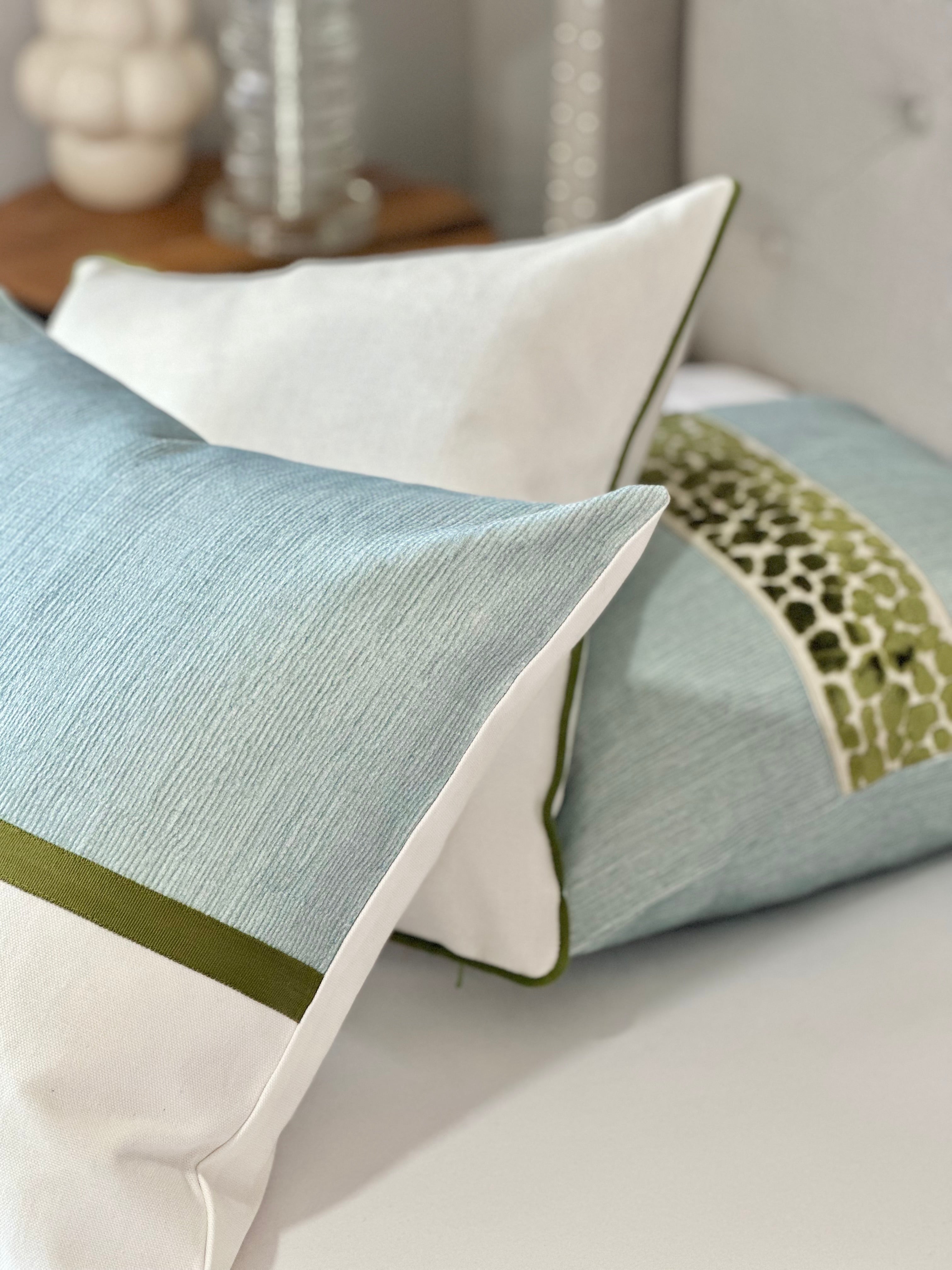 Seaglass pillow cover SeaVerde