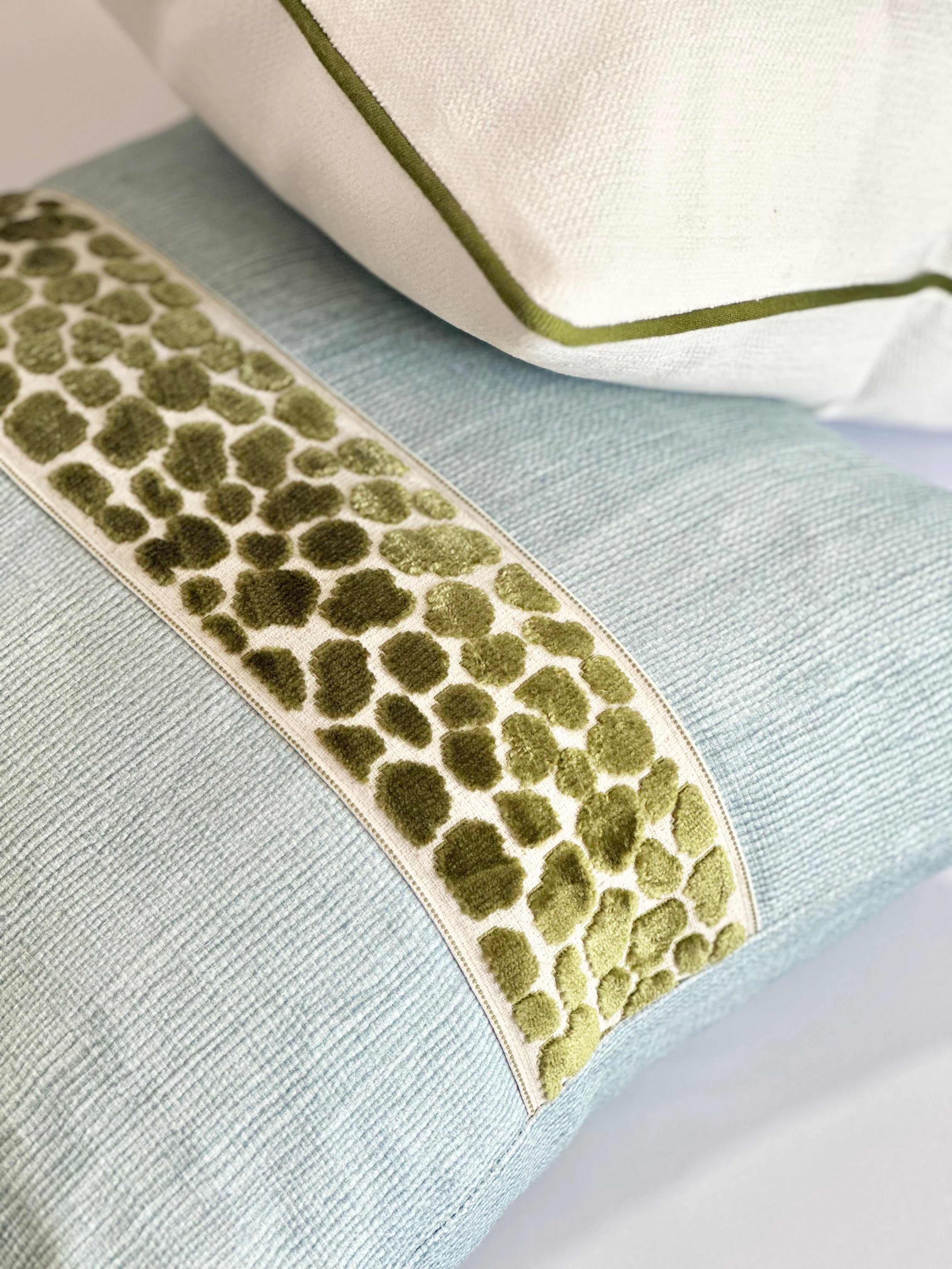 Seaglass pillow cover SeaVerde