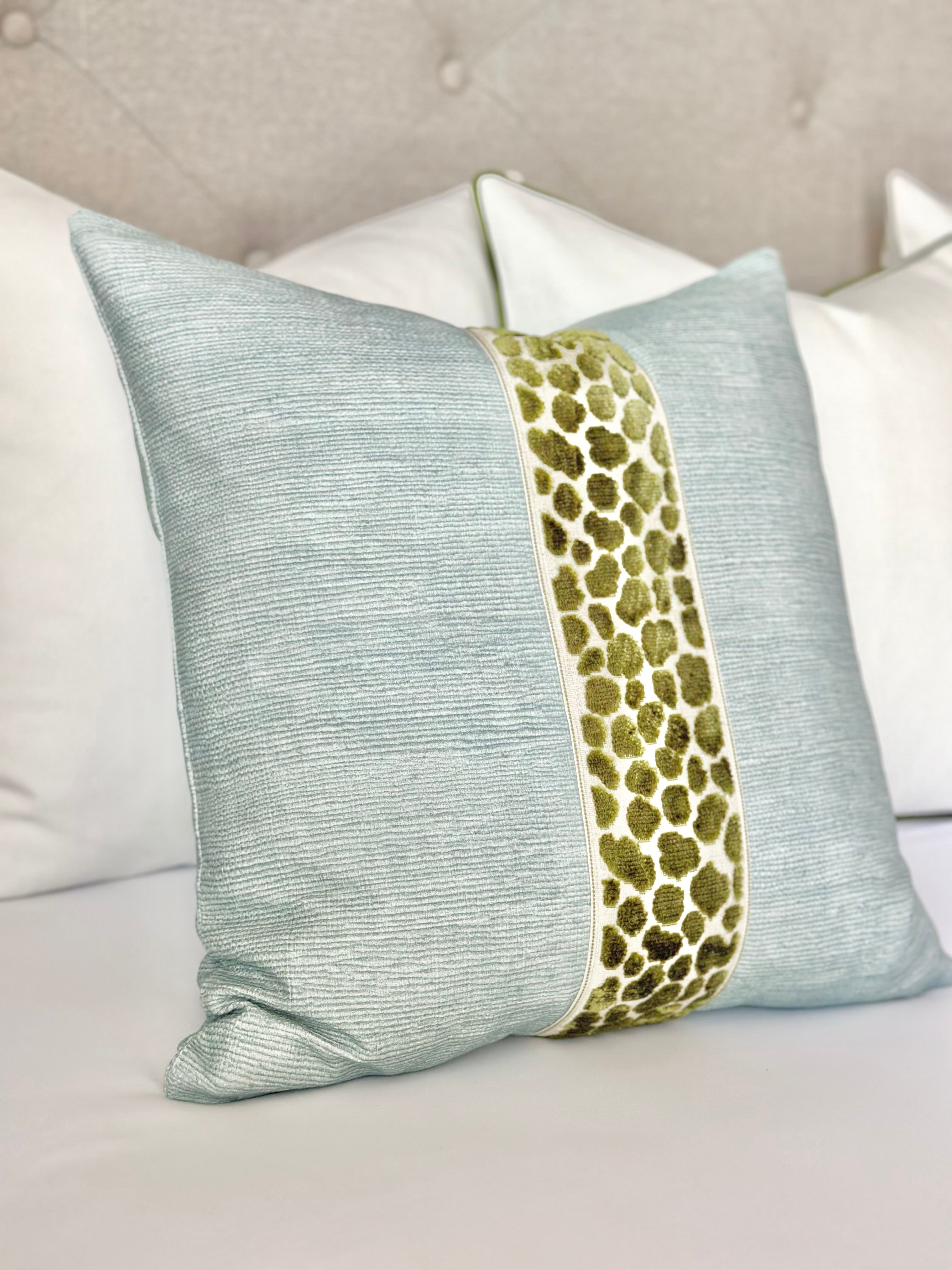 Seaglass pillow cover SeaVerde