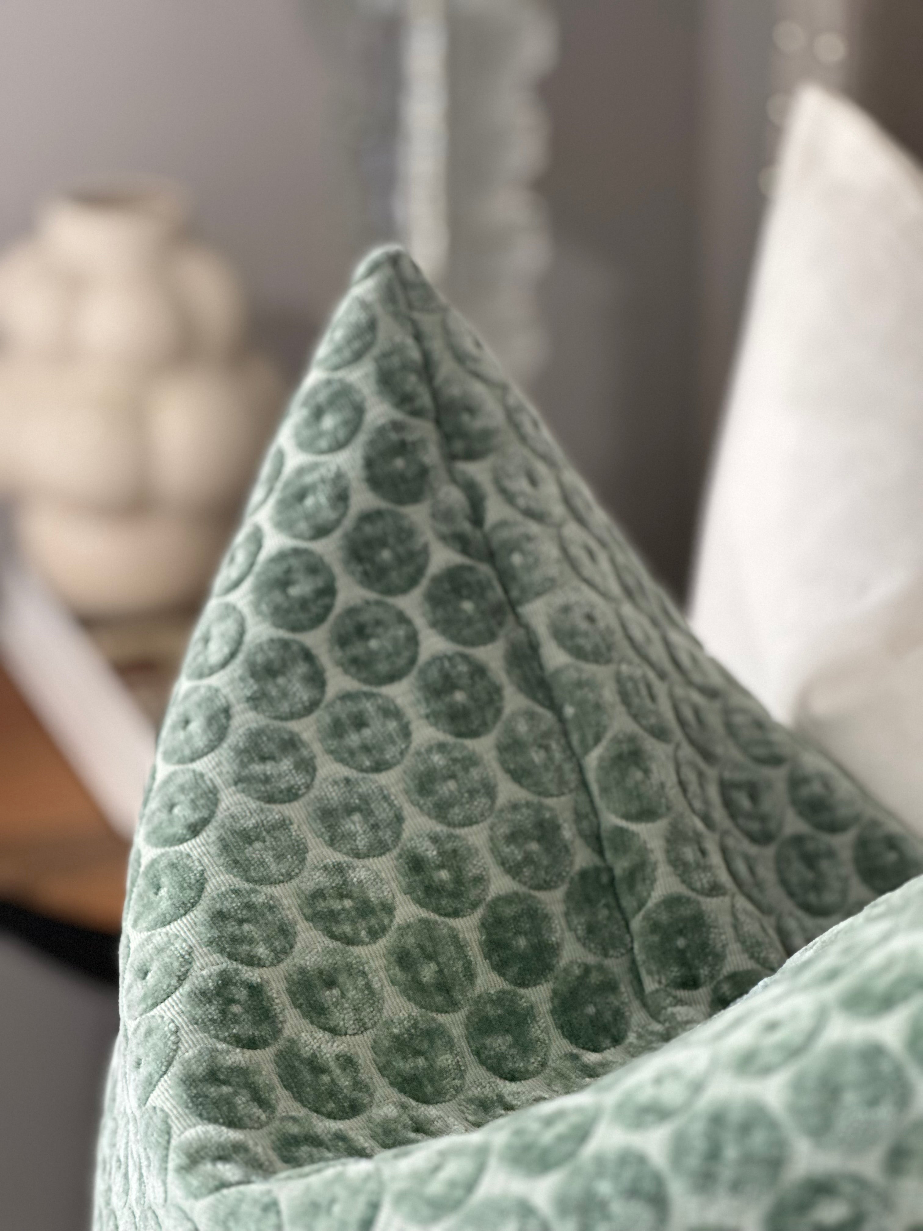 Glacier Woven Chenille Pillow Cover