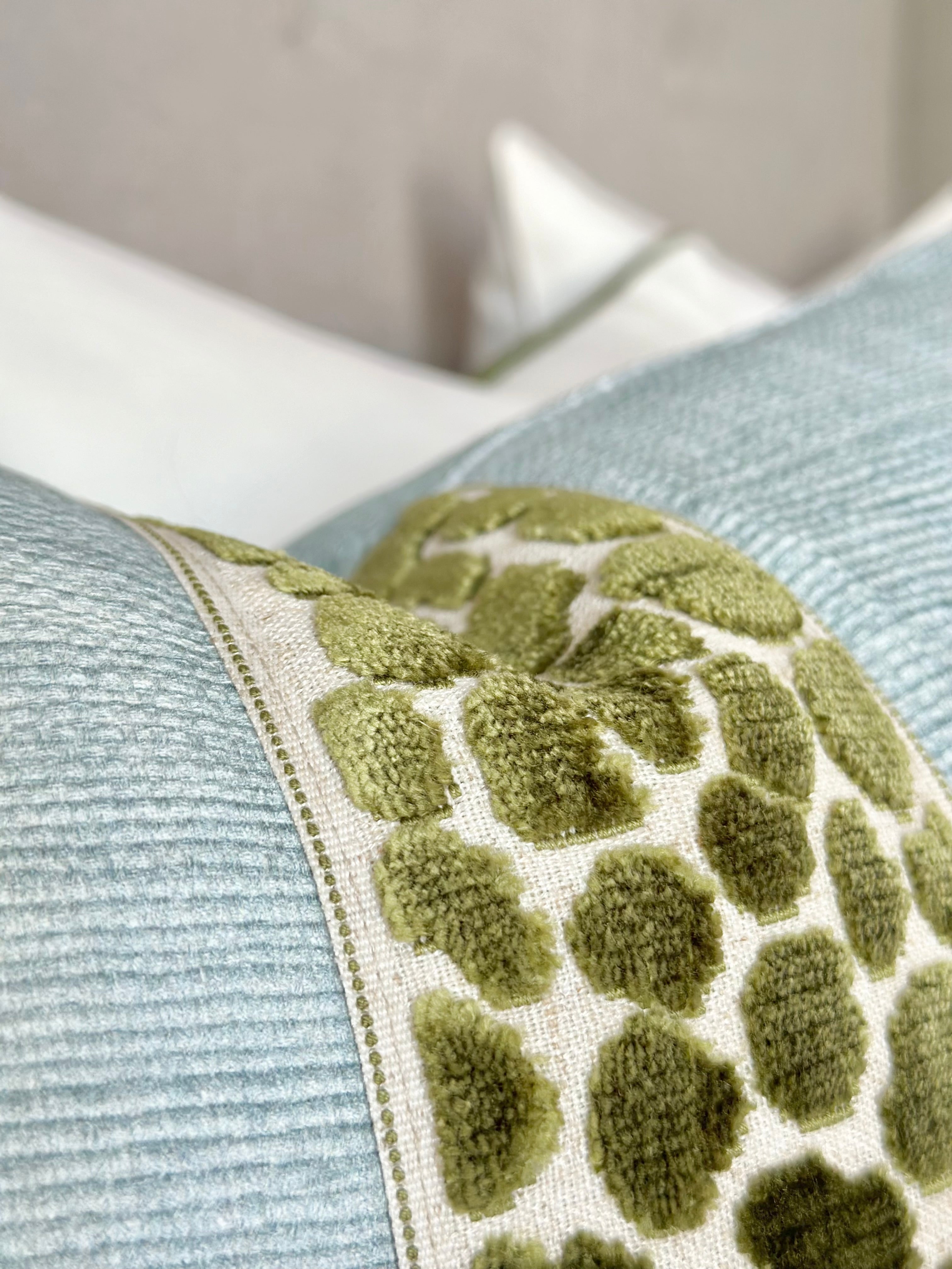 Seaglass pillow cover SeaVerde