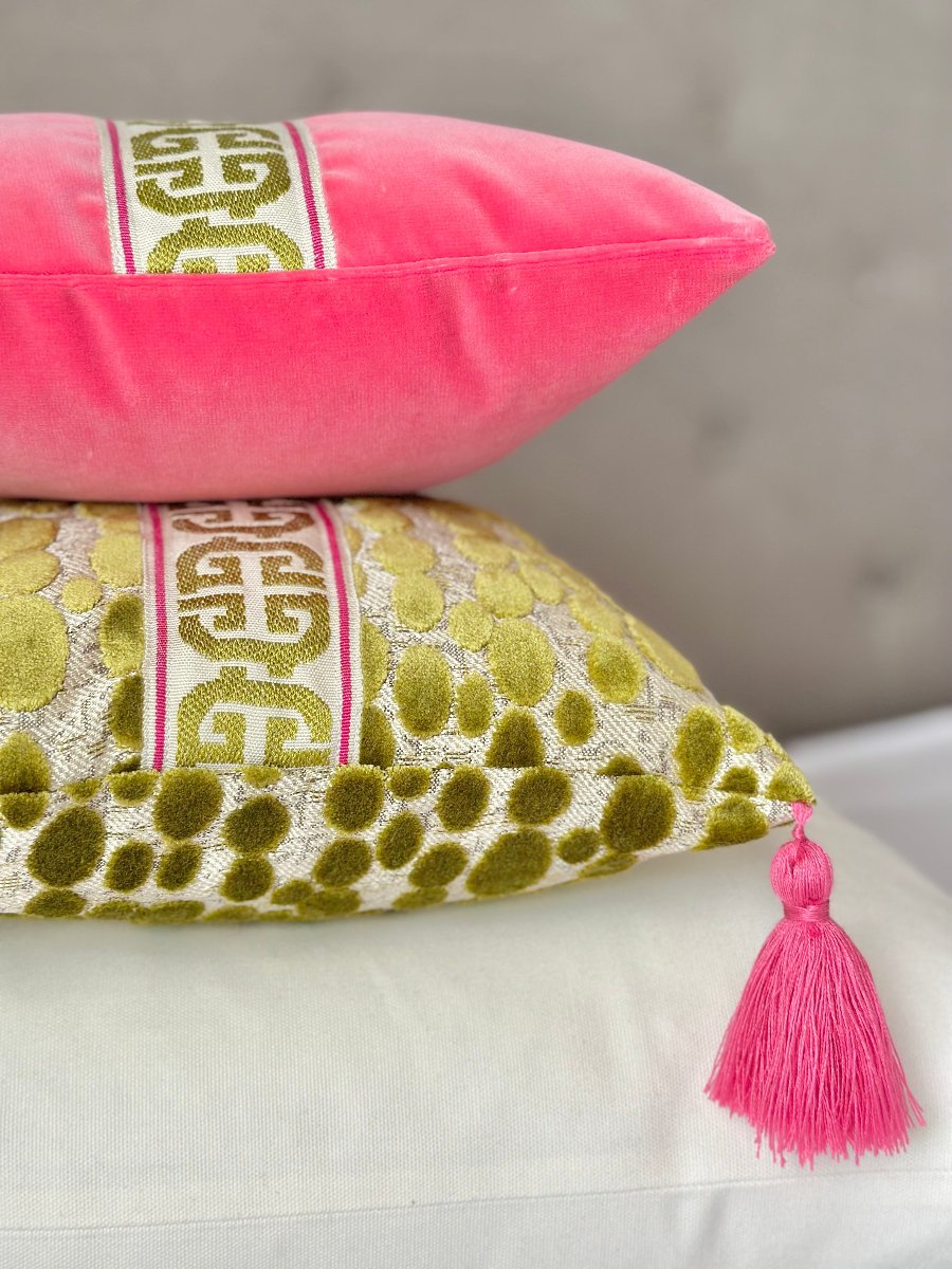 Pink Velvet Mini pillow