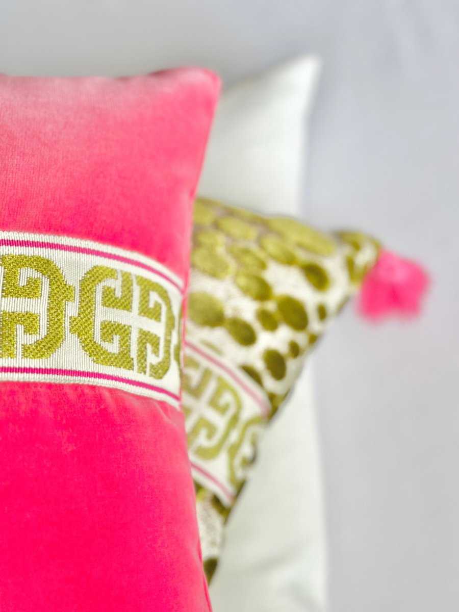 Pink Velvet Mini pillow